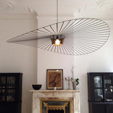 Hat-Shaped Frame Modern Living Room Pendant Light - Clowas